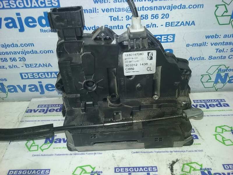 Recambio de cerradura puerta delantera derecha para fiat ducato caja cerrada 33, techo sobreelevado (06.2006) 130 (rs: 4035 mm h