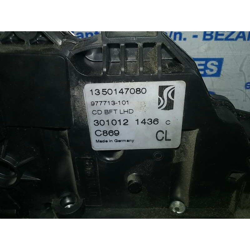 Recambio de cerradura puerta delantera derecha para fiat ducato caja cerrada 33, techo sobreelevado (06.2006) 130 (rs: 4035 mm h