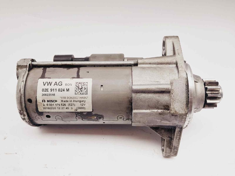 Recambio de motor arranque para skoda octavia lim. (5e3) rs 245 referencia OEM IAM 02E911024M 0001179526 