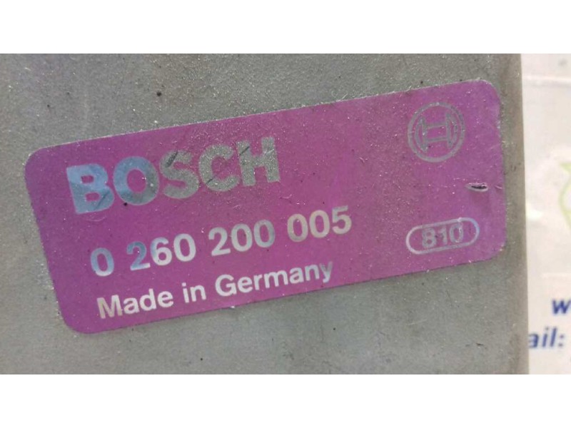 Recambio de centralita motor uce para bmw serie 3 berlina (e30) referencia OEM IAM 0260200005 BOSCH 