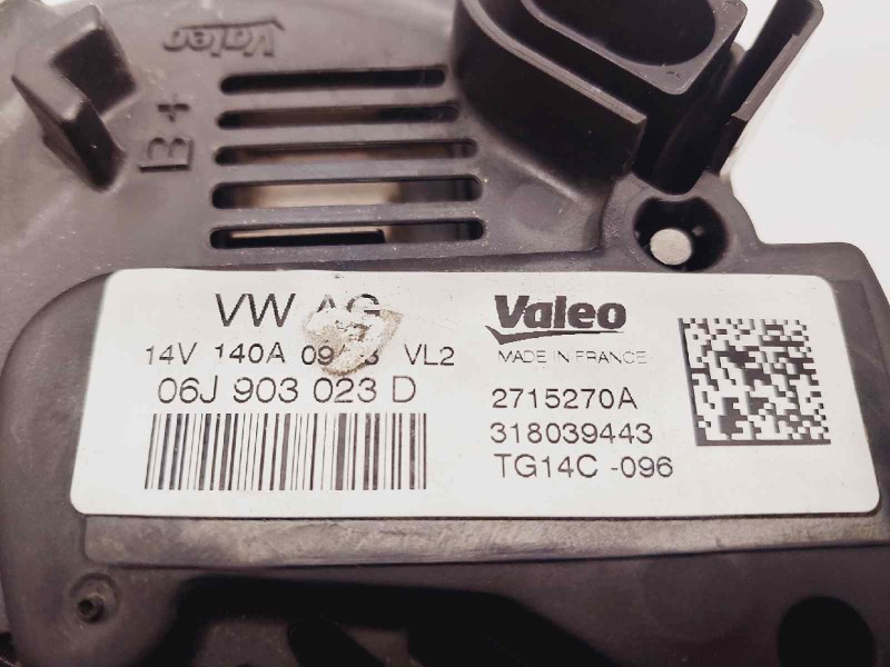 Recambio de alternador para skoda octavia lim. (5e3) rs 245 referencia OEM IAM 06J903023D 2715270A 