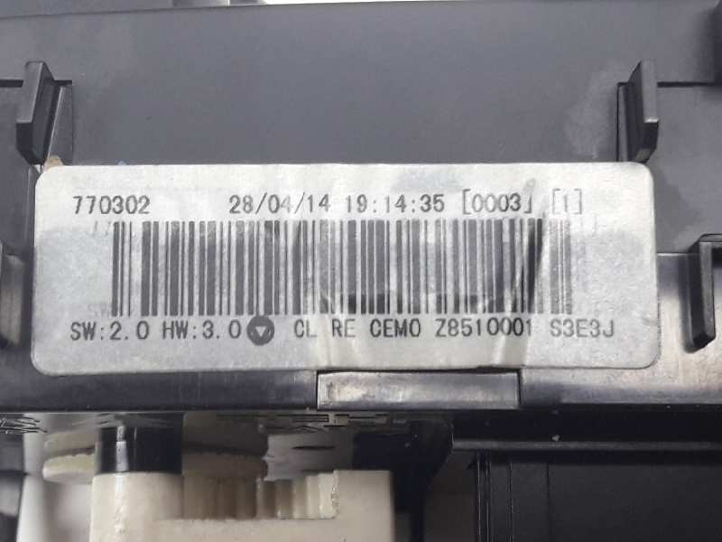 Recambio de mando climatizador para citroen c3 tonic referencia OEM IAM Z8510001  