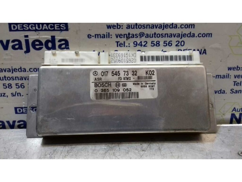 Recambio de centralita asr para mercedes clase e (w210) berlina diesel 2.5td referencia OEM IAM 0175457332 BOSCH 0265109052