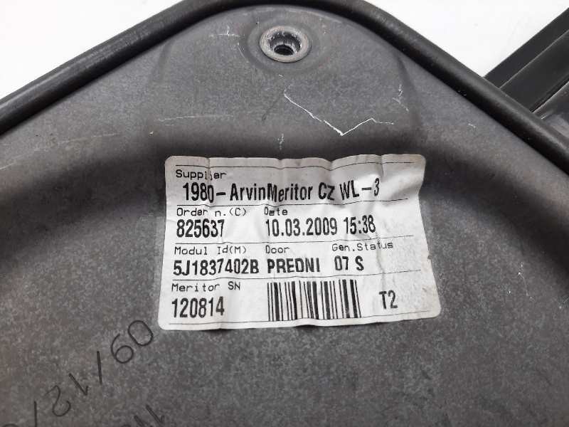 Recambio de elevalunas delantero derecho para skoda fabia (5j2 ) urban referencia OEM IAM 5J1837402B  