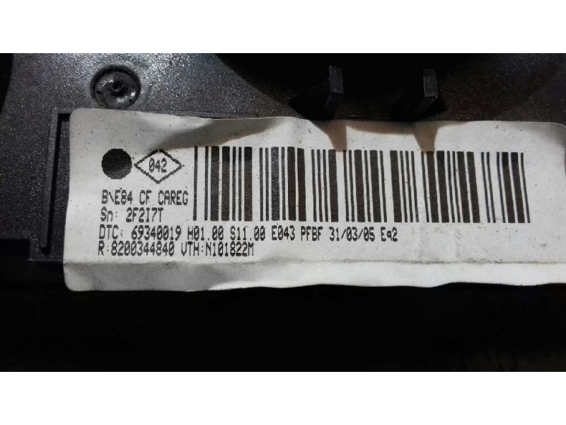 Recambio de mando climatizador para renault megane ii familiar authentique referencia OEM IAM 8200344840 VALEO 