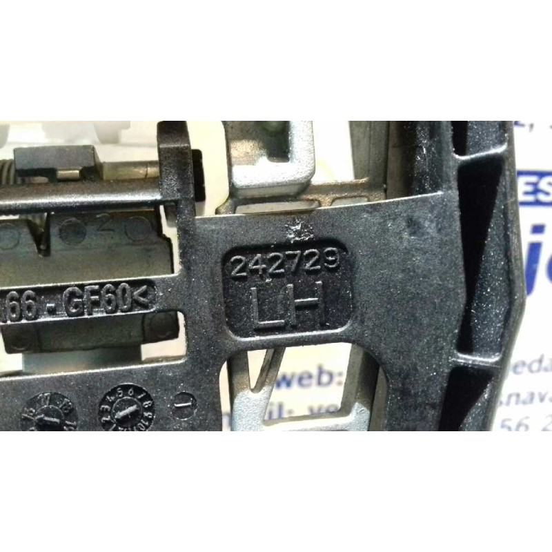 Recambio de maneta exterior delantera izquierda para citroen c4 lim. 1.6 blue-hdi fap referencia OEM IAM 242729  