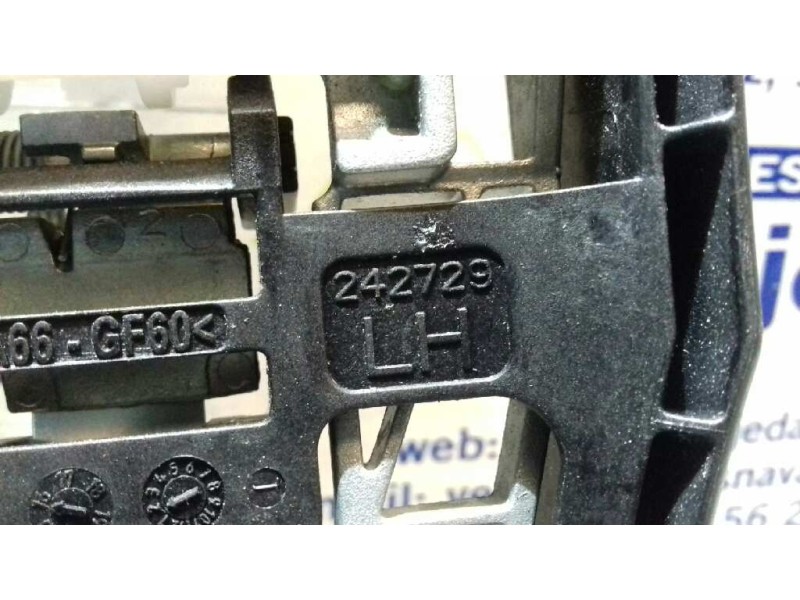 Recambio de maneta exterior delantera izquierda para citroen c4 lim. 1.6 blue-hdi fap referencia OEM IAM 242729  