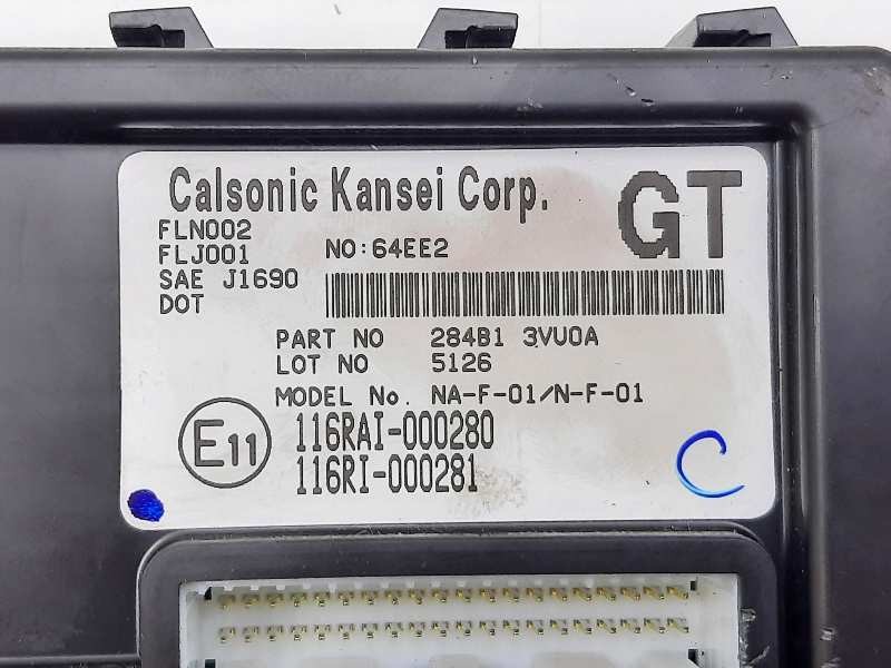 Recambio de modulo electronico para nissan micra (k13) tekna referencia OEM IAM 284B13VU0A  