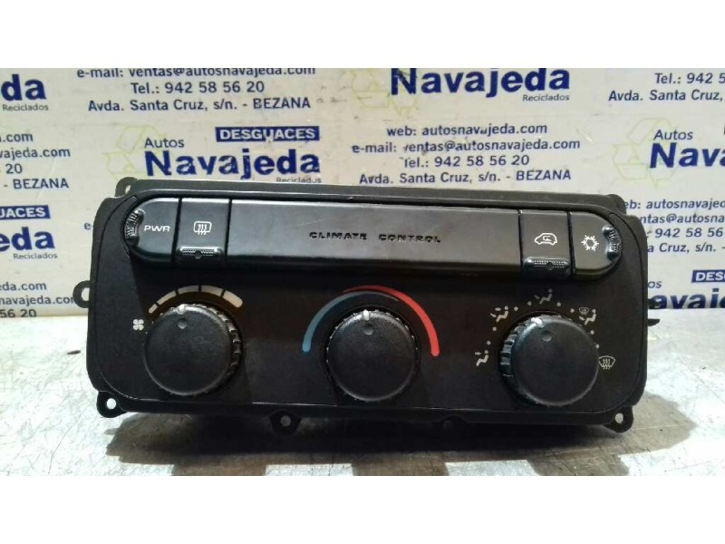 Recambio de mando calefaccion / aire acondicionado para chrysler voyager (gs) 2.5 turbodiesel referencia OEM IAM 05005001AF LUCA