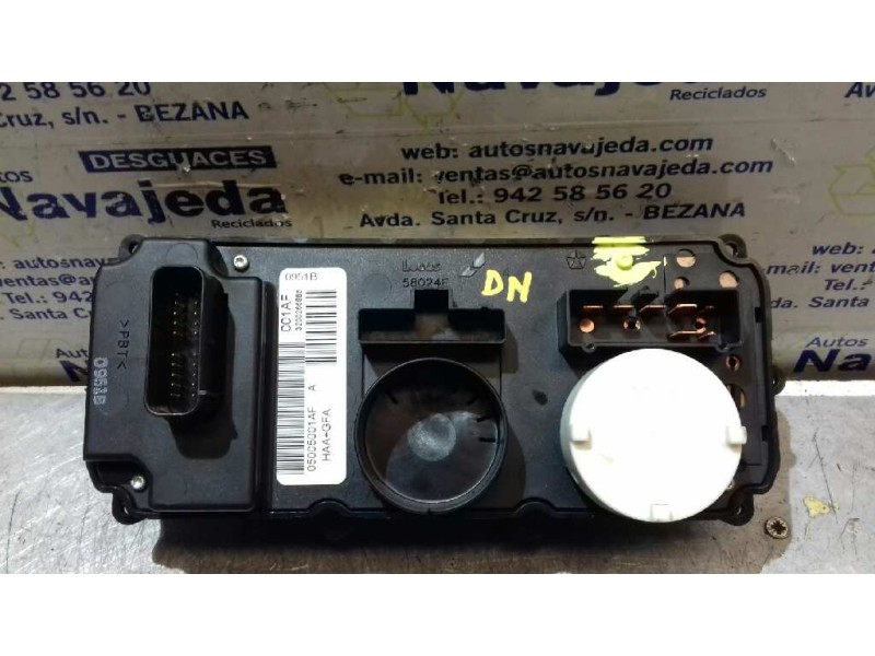 Recambio de mando calefaccion / aire acondicionado para chrysler voyager (gs) 2.5 turbodiesel referencia OEM IAM 05005001AF LUCA