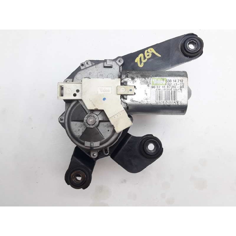 Recambio de motor limpia trasero para peugeot 1007 sporty referencia OEM IAM 9637158780  