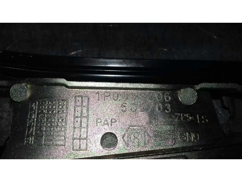 Recambio de maneta exterior trasera derecha para seat leon (1p1) reference referencia OEM IAM 1P0839206  