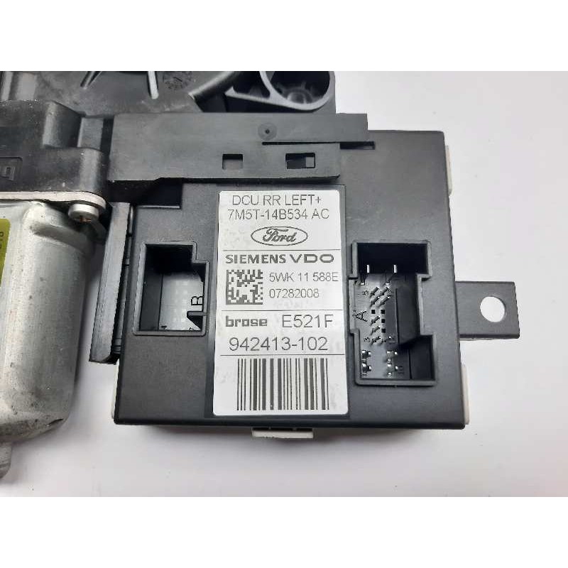 Recambio de motor elevalunas trasero izquierdo para ford c-max (cb3) trend referencia OEM IAM 7M5T14B534AC 5WK11588E 