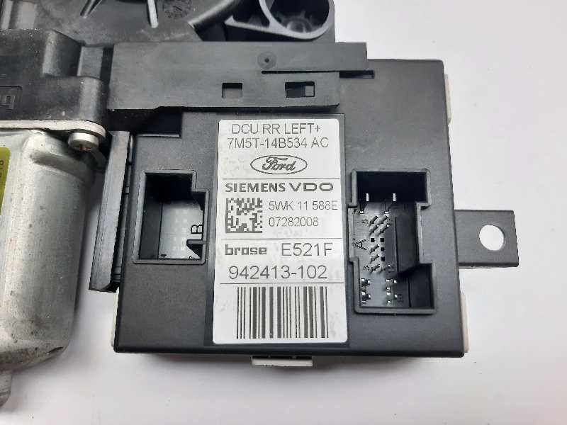 Recambio de motor elevalunas trasero izquierdo para ford c-max (cb3) trend referencia OEM IAM 7M5T14B534AC 5WK11588E 