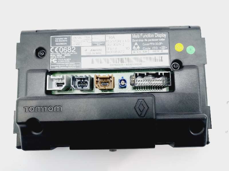 Recambio de pantalla multifuncion para renault clio iv expression referencia OEM IAM 259158357R  