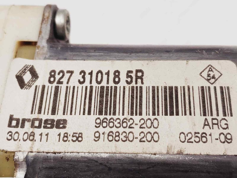 Recambio de elevalunas trasero izquierdo para renault megane iii sport tourer expression referencia OEM IAM 827210008R  