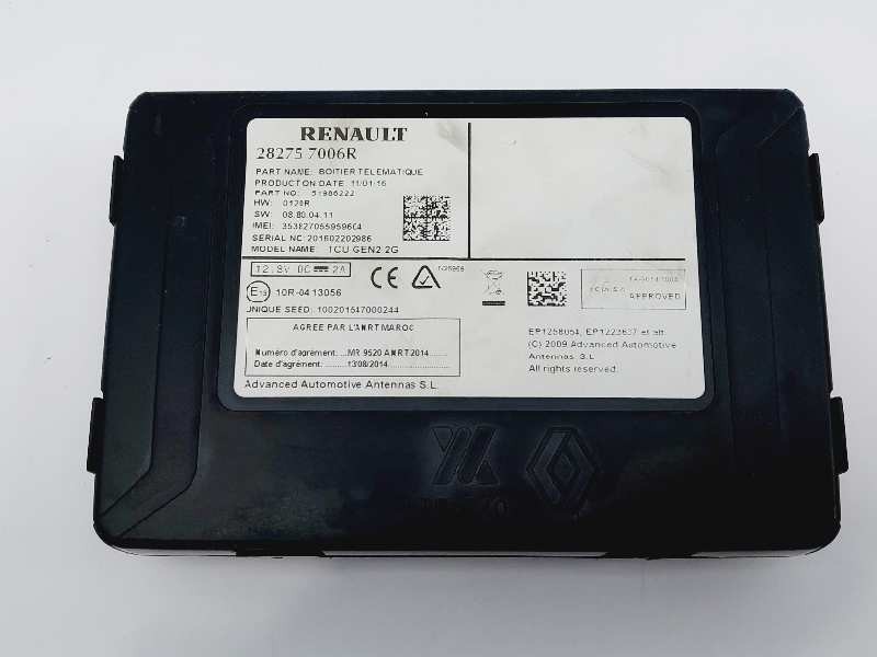 Recambio de modulo electronico para renault clio iv expression referencia OEM IAM 282757006R  