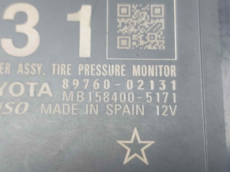 Recambio de modulo electronico para toyota auris active referencia OEM IAM 8976002131 MB1584005171 