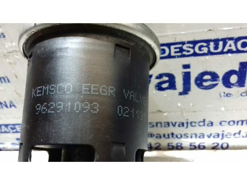 Recambio de valvula egr para chevrolet matiz 1.0 cat referencia OEM IAM 96291093  