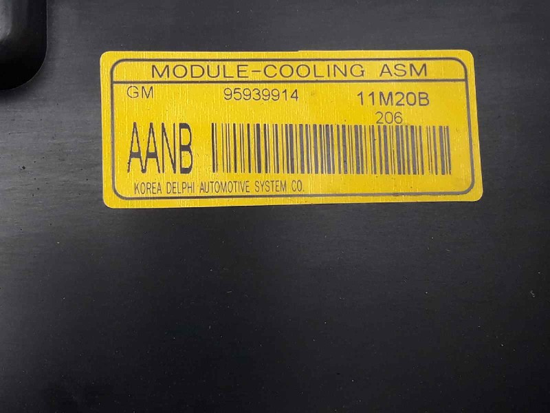 Recambio de electroventilador para chevrolet aveo berlina hatchback lt referencia OEM IAM 95018152 95939914 F00S380105