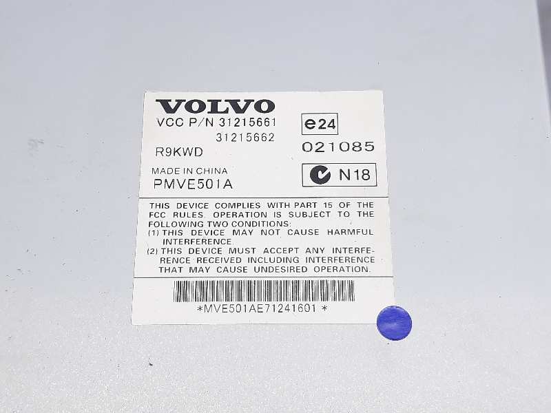 Recambio de modulo electronico para volvo xc90 d5 momentum (136kw)(7 sitze) referencia OEM IAM 31215661  