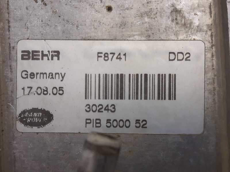 Recambio de radiador gasoil para land rover range rover sport v6 td se referencia OEM IAM PIB500052  