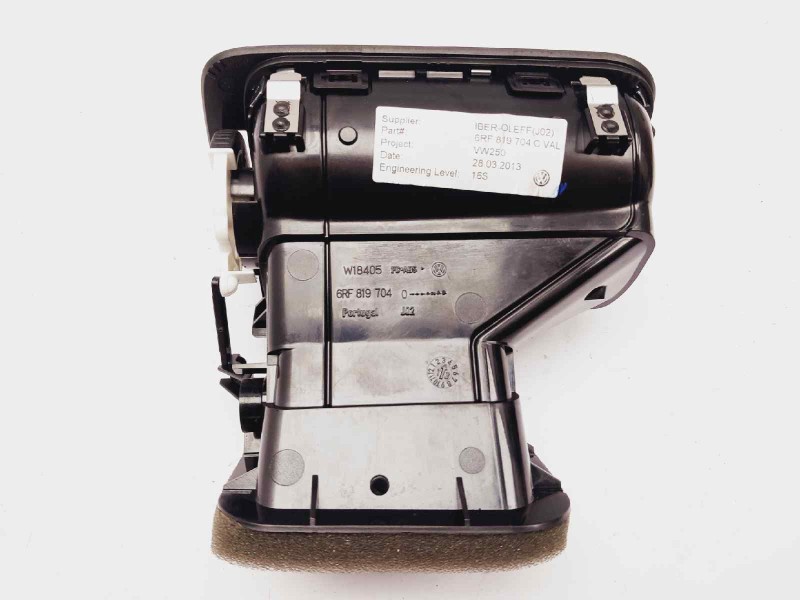 Recambio de rejilla aireadora para volkswagen polo (6r1) r-line referencia OEM IAM 6RF819704C 6RF819704CVAL 