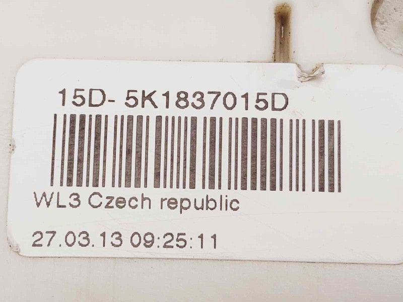 Recambio de cerradura puerta delantera izquierda para volkswagen polo (6r1) r-line referencia OEM IAM 5K1837015D  