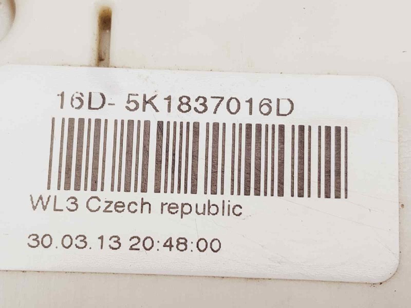 Recambio de cerradura puerta delantera derecha para volkswagen polo (6r1) r-line referencia OEM IAM 5K1837016D  