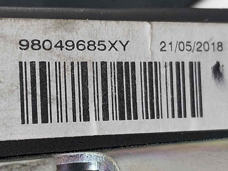 Recambio de cinturon seguridad trasero central para citroen c-elysée seduction referencia OEM IAM 98049685XY  