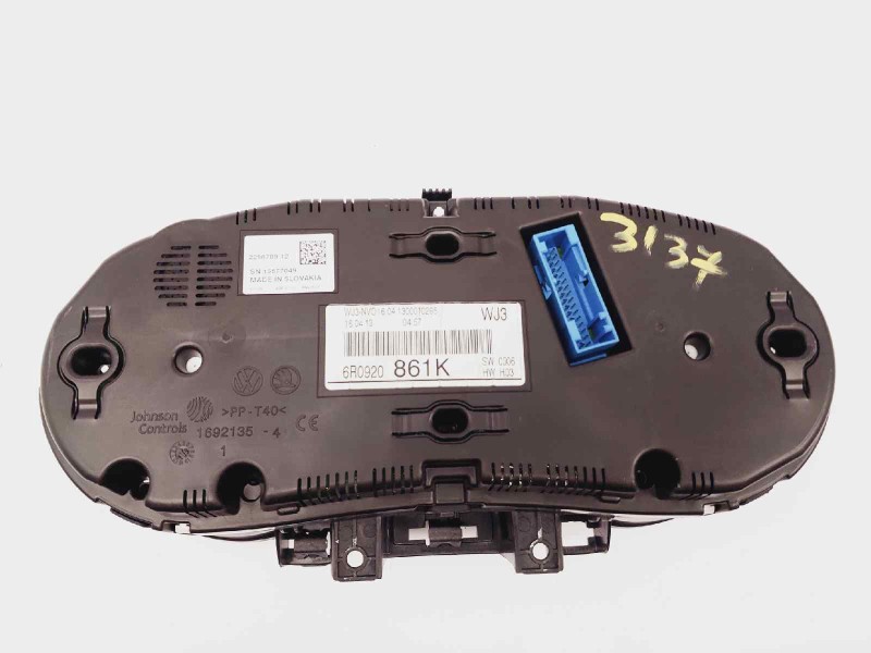 Recambio de cuadro instrumentos para volkswagen polo (6r1) r-line referencia OEM IAM 6R0920861K  