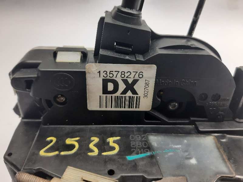 Recambio de cerradura puerta delantera izquierda para chevrolet cruze lt referencia OEM IAM 13578276  