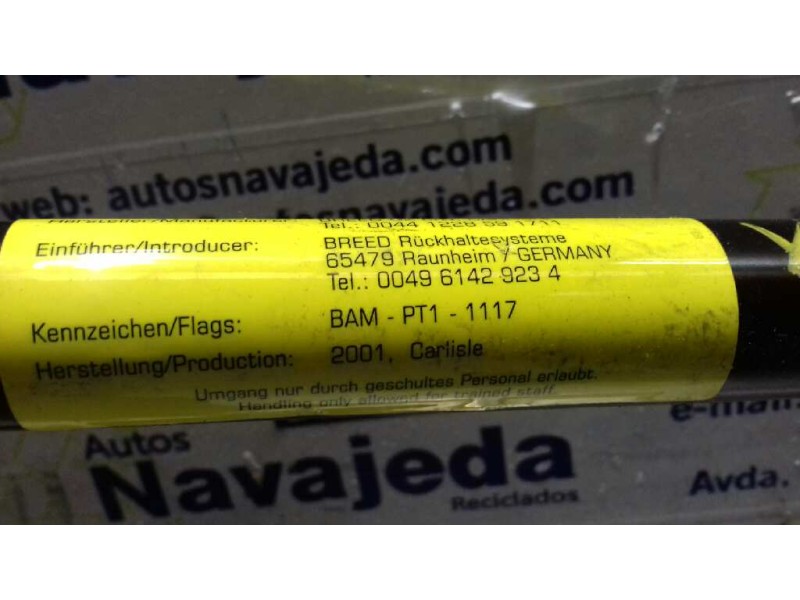 Recambio de pretensor airbag derecho para opel vectra c berlina referencia OEM IAM   