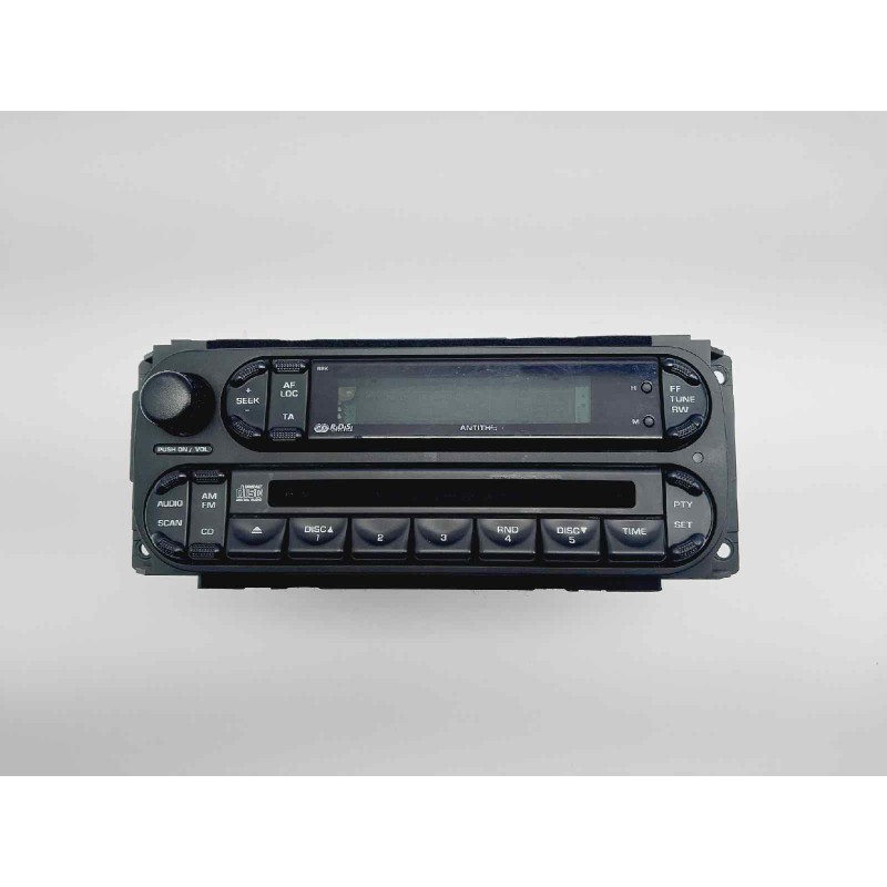 Recambio de sistema audio / cd para chrysler voyager (rg) 2.5 crd se referencia OEM IAM P05091610AC  