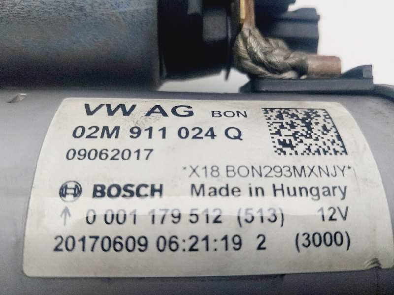 Recambio de motor arranque para seat mii (kf1) @mii referencia OEM IAM 02M911024Q 0001179512 