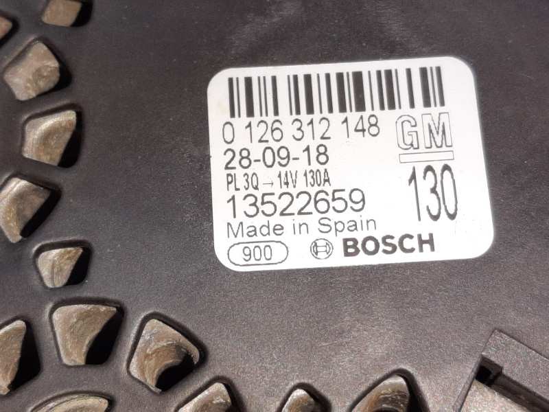 Recambio de alternador para opel insignia grand sport excellence referencia OEM IAM 13522659 0126312148 