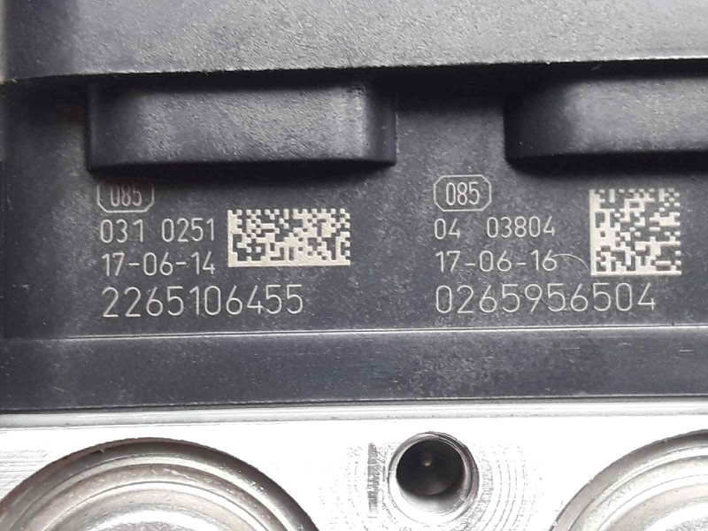 Recambio de abs para toyota auris active referencia OEM IAM 2265106455 4454002520 0265956504