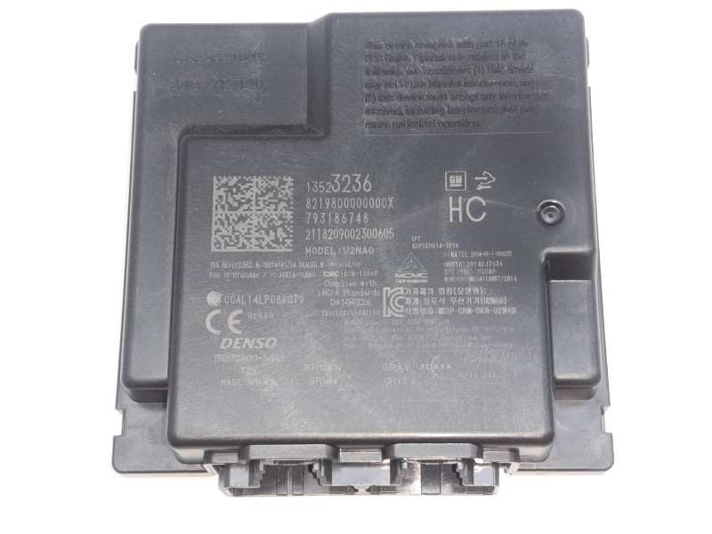 Recambio de modulo electronico para opel insignia grand sport excellence referencia OEM IAM 13523236  