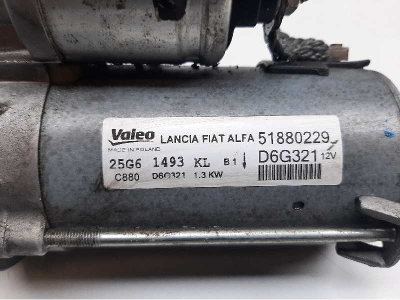 Recambio de motor arranque para citroen nemo attraction referencia OEM IAM 51880229 D6G321 25G61493