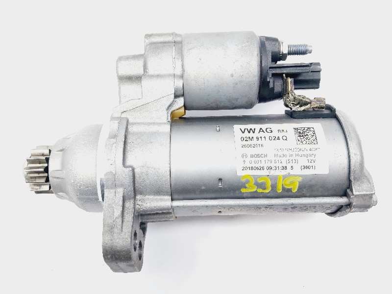 Recambio de motor arranque para skoda rapid active referencia OEM IAM 02M911024Q  