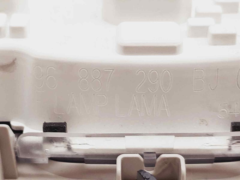 Recambio de luz interior para citroen c4 picasso seduction referencia OEM IAM 96887290BJ  