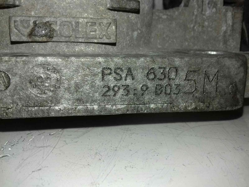 Recambio de caja mariposa para peugeot 206 berlina 1.6 referencia OEM IAM 6305M 6305M 