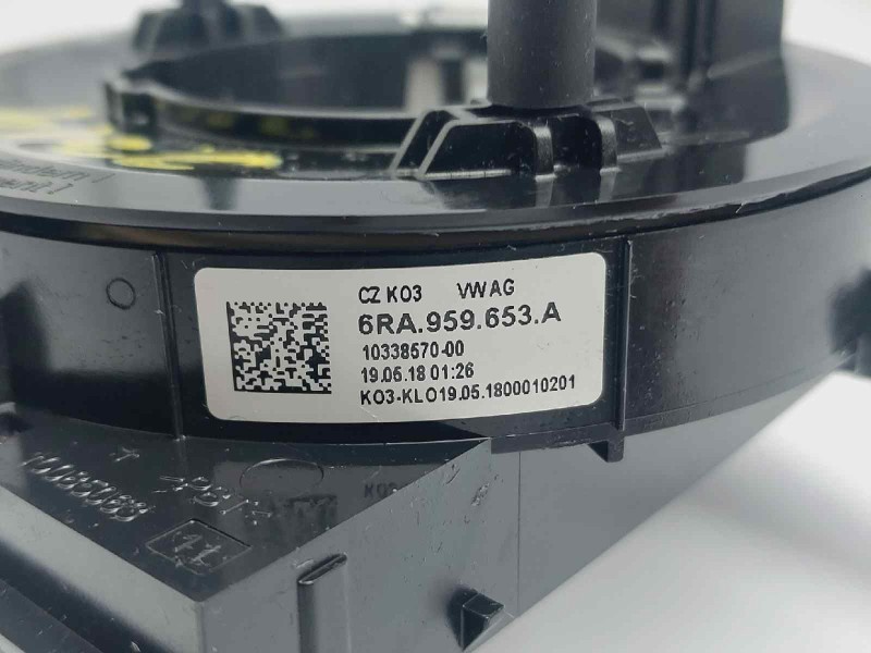 Recambio de anillo airbag para skoda rapid active referencia OEM IAM 6RA959653A 1033857000 