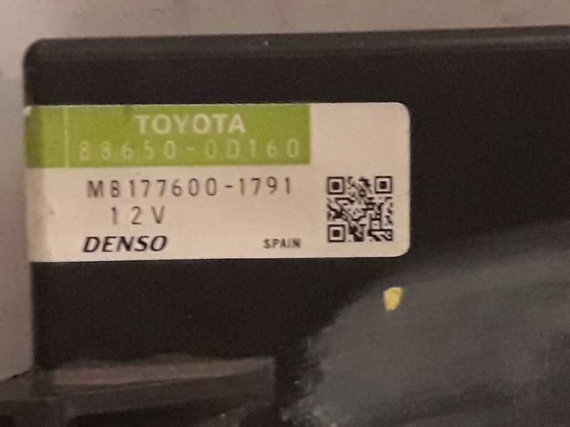 Recambio de modulo electronico para toyota yaris (ksp9/scp9/nlp9) básico referencia OEM IAM 886500D160 MB1776001791 
