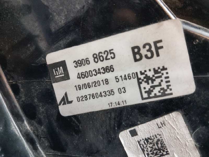 Recambio de piloto trasero izquierdo para opel corsa e van referencia OEM IAM 39068625 460034366 