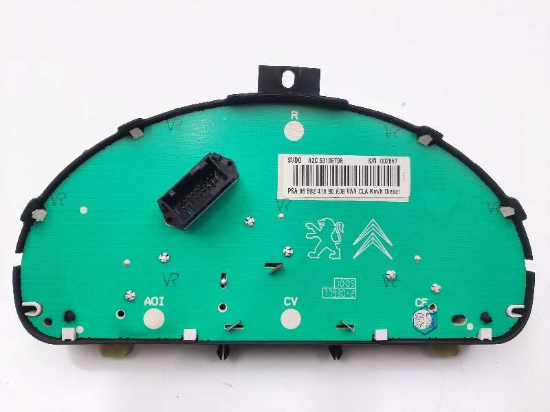 Recambio de cuadro instrumentos para peugeot 1007 urban referencia OEM IAM 9658241680  