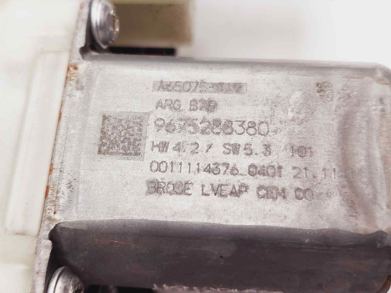 Recambio de elevalunas trasero izquierdo para citroen c4 picasso seduction referencia OEM IAM 9676172480 9675288380 