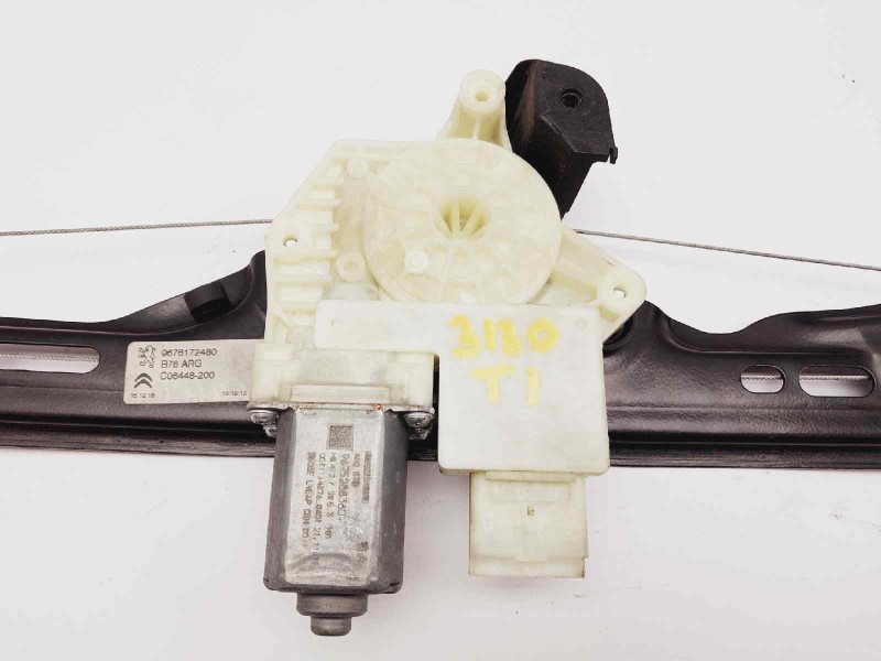 Recambio de elevalunas trasero izquierdo para citroen c4 picasso seduction referencia OEM IAM 9676172480 9675288380 