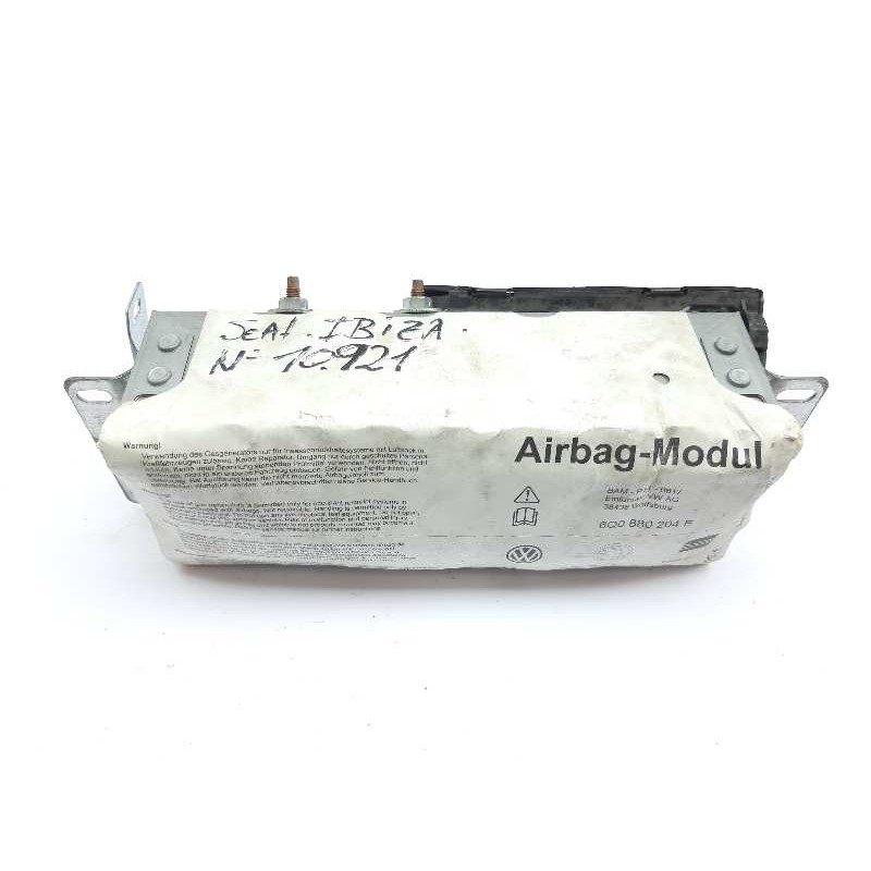 Recambio de airbag delantero derecho para seat ibiza (6l1) referencia OEM IAM 6Q0880204E  