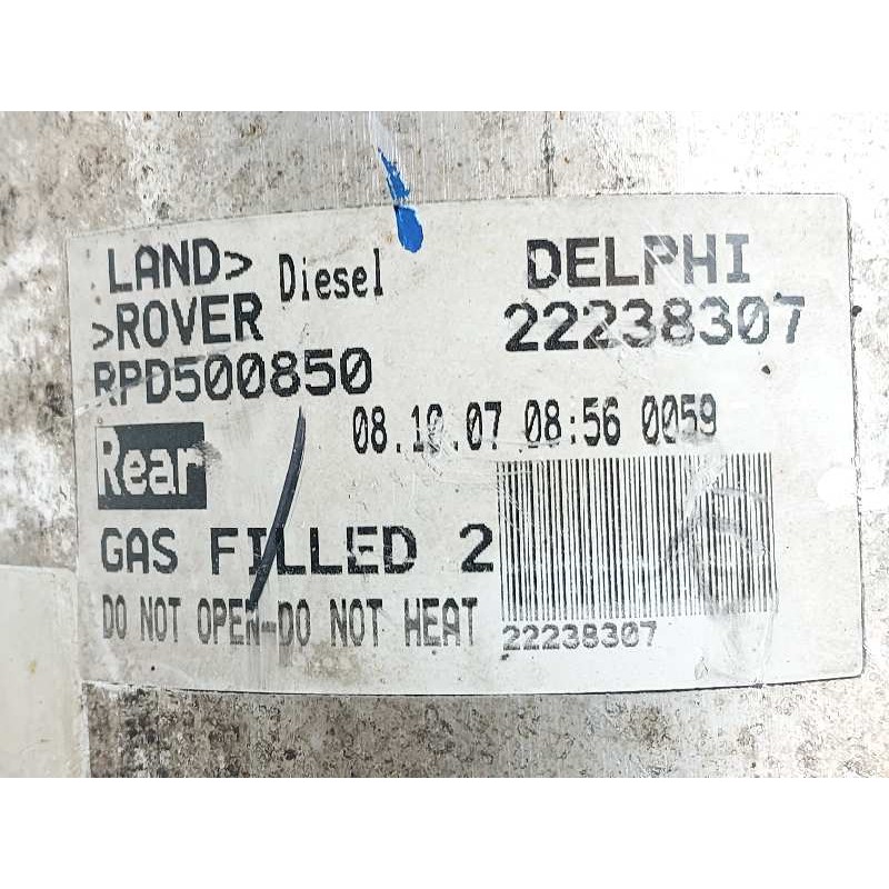 Recambio de amortiguador trasero derecho para land rover range rover sport v8 td hse referencia OEM IAM RPD500850 22238307 